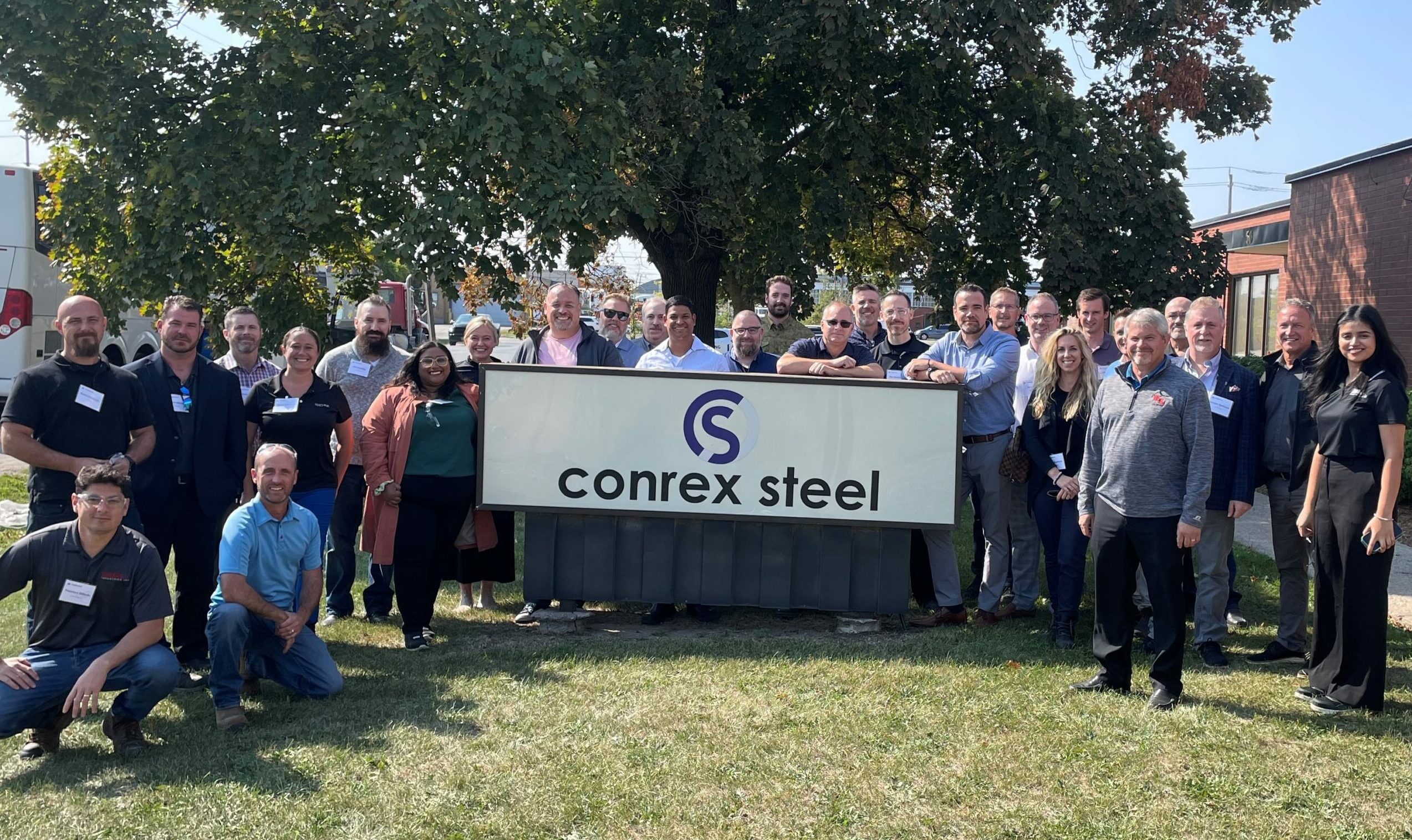 Conrex_Steel_Plant_Tour_Sales Event Sep 2022 Canerector